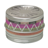 Cartouches pour respirateurs Comfo, Cartouche gaz/vapeur, Vapeurs organiques/P100 Waymarc Industries Inc