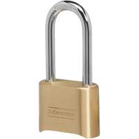 Cadenas &agrave; combinaison, Argent, Rev&ecirc;tement en laiton, Largeur de 2" Waymarc Industries Inc