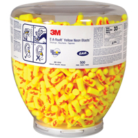E-A-Rsoft™ Yellow Neons™ Earplugs, Bulk - Canister SAI104 | Waymarc Industries Inc