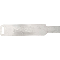 &eacute;tiquettes vierges, 1" la x 10" h Waymarc Industries Inc