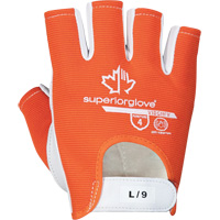 Vibrastop Half-Finger Vibration-Dampening Gloves, Size Large, Goatskin Palm Waymarc Industries Inc