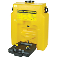 Douche oculaire, Aliment&eacute; par gravit&eacute;, Capacit&eacute; 14 gal., Conformit&eacute; ANSI Z358.1 Waymarc Industries Inc