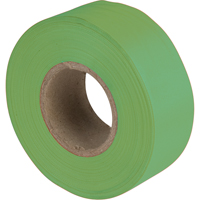 Rubans pour signalisation, 1,1875" la x 150' lo, Vert fluorescent Waymarc Industries Inc