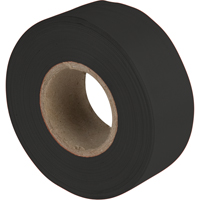 Flagging Tape, 1.2" W x 300' L, Black Waymarc Industries Inc