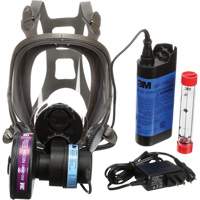 Powerflow Face-Mounted Powered Air Purifying Respirators (PAPR), Facepiece Respirator, NiCd Battery Waymarc Industries Inc