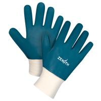 Gants &agrave; poignet en tricot de poids lourd, 9/Grand, R&ecirc;vetement Nitrile, Enveloppe en Coton Waymarc Industries Inc