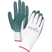 Premium Comfort Coated Gloves, 9/Large, Nitrile Coating, 13 Gauge, Polyester Shell SAO159 | Waymarc Industries Inc