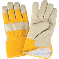 Gants d'ajusteur doubl&eacute;s pour l'hiver, Grand, Paume en Cuir fleur de porc, Doublure en Boa Waymarc Industries Inc