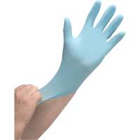 Puncture-Resistant Medical-Grade Disposable Gloves, Small, Nitrile, 3.5-mil, Powder-Free, Blue, Class 2 SGP854 | Waymarc Industries Inc