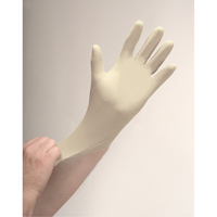 Premium Sensitive Skin Examination Gloves, X-Small, Latex, 4-mil, Powder-Free, Natural Waymarc Industries Inc