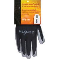 Gants enduits confortables de premi&egrave;re qualit&eacute;, 10/T-Grand, R&ecirc;vetement Nitrile, Calibre 13, Enveloppe en Polyester Waymarc Industries Inc