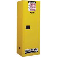 Armoire de s&eacute;curit&eacute; pour produits inflammables EX Slimline Sure-Grip , 22 gal., 1 Porte(s), 23,25" La x 65" h x 18" p Waymarc Industries Inc