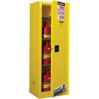 Armoire de s&eacute;curit&eacute; pour produits inflammables EX Slimline Sure-Grip , 22 gal., 1 Porte(s), 23,25" La x 65" h x 18" p Waymarc Industries Inc