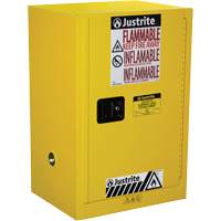 Armoire de s&eacute;curit&eacute; compacte pour produits inflammables EX Sure-Grip, 12 gal., 1 Porte(s), 23,25" La x 35" h x 18" p Waymarc Industries Inc