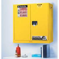 Armoires de s&eacute;curit&eacute; murales Sure-Grip EX, 20 gal., 2 Porte(s), 43" La x 44" h x 12" p Waymarc Industries Inc