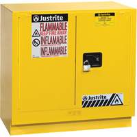 Armoire de s&eacute;curit&eacute; pour dessous de comptoir pour produits inflammables EX Sure-Grip, 22 gal., 2 Porte(s), 35" La x 35" h x 22" p Waymarc Industries Inc