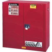 Sure-Grip<sup>®</sup> EX Combustibles Safety Cabinet for Paint and Ink, 40 gal., 3 Shelves SAQ083 | Waymarc Industries Inc