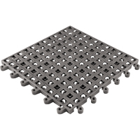 Tapis Ergodeck tout usage No 564 & No 566, PVC, 1-1/2' la c, 1-1/2' lo, 7/8" &eacute;paisseur, Charbon Waymarc Industries Inc