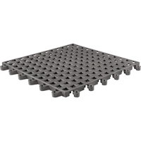 Tapis Ergodeck tout usage No 564 & No 566, PVC, 1-1/2' la c, 1-1/2' lo, 7/8" &eacute;paisseur, Charbon Waymarc Industries Inc