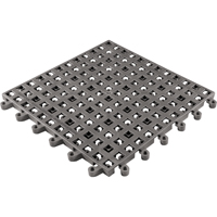 Tapis Ergodeck tout usage No 564 & No 566, PVC, 1-1/2' la c, 1-1/2' lo, 7/8" &eacute;paisseur, Charbon Waymarc Industries Inc