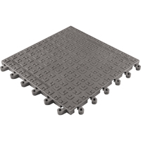 Tapis ErgoDeck Soft No 566, PVC, 1-1/2' la c, 1-1/2' lo, 7/8" &eacute;paisseur, Charbon Waymarc Industries Inc