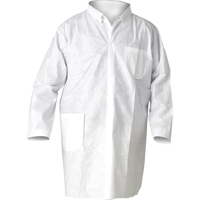 KleenGuard A20 Lab Coats, SMS, White, Medium Waymarc Industries Inc