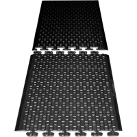 Tapis Rejuvenator Connect No 502, Polyur&eacute;thane, 3' la c, 3' lo, 5/8" &eacute;paisseur, Noir Waymarc Industries Inc