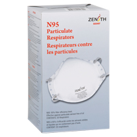 Particulate Respirators, N95, NIOSH Certified, Medium/Large SAS497 | Waymarc Industries Inc