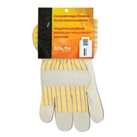 Standard-Duty Dry-Palm Fitters Gloves, Ladies, Grain Cowhide Palm, Cotton Inner Lining Waymarc Industries Inc