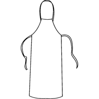 Apron, Tyvek&reg; 400, White, 28" W x 36" L Waymarc Industries Inc