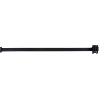 Tape Cassette for Build-Your-Own Crowd Control Barriers, 7', Black Tape Waymarc Industries Inc