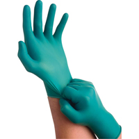 Gants TouchNTuff 92-600, T-Grand, Nitrile, 5 mils, Sans poudre, Vert Waymarc Industries Inc