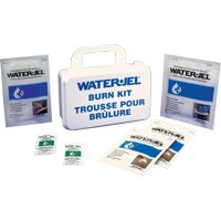Trousses d'urgence pour brûlures Water Jel, Boîte en plastique de 10 unit&eacute;s, Classe 2 Waymarc Industries Inc