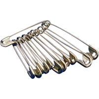 Safety Pins, Assorted Sizes SAY543 | Waymarc Industries Inc