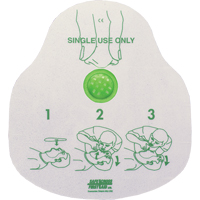 CPR Faceshield, Single Use Face Shield, Class 2 SAY563 | Waymarc Industries Inc