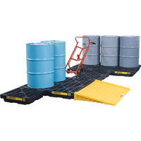 Centres d'accumulation EcoPolyBlend, Capacit&eacute; de d&eacute;versement 12 gal. US, 25" x 25" x 5,5" Waymarc Industries Inc
