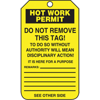 &eacute;tiquettes de s&eacute;curit&eacute; d'inspection et de contr&ocirc;le de l'&eacute;tat de l'&eacute;quipement, Papier cartonn&eacute;, 3-1/8" la x 5-7/8" h, Anglais Waymarc Industries Inc