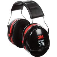 Peltor Optime 105 Series Earmuffs, Headband, 30 NRR dB Waymarc Industries Inc