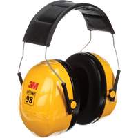 Peltor Optime 98 Series Earmuffs, Headband, 25 NRR dB Waymarc Industries Inc