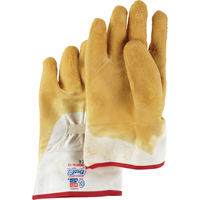 Nitty Gritty&reg; Coated Gloves, 10/Large, Rubber Latex Coating, Cotton Shell Waymarc Industries Inc