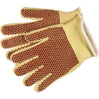 Gants r&eacute;versibles r&eacute;sistants aux coupures Red Brick, Taille Grand/9, Rev&ecirc;tement Nitrile, Enveloppe en Kevlar, ANSI/ISEA 105 niveau 4 Waymarc Industries Inc