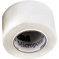 3M Micropore Hypoallergenic Surgical Tape, Class 1, 30' L x 1/2" W Waymarc Industries Inc