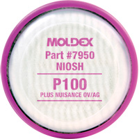 Particulate Filter Disk, Particulate Filter/Particulate Filter with Nuisance Vapour Relief, N95 Filter/Organic Vapour/Acid Gas/P100/P100 Filter/R95 Filter Waymarc Industries Inc