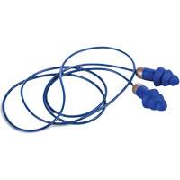Rockets&reg; Metal Detectable Reusable Earplugs, Corded, One-Size, Bulk - Plastic Case, 27 NRR dB Waymarc Industries Inc