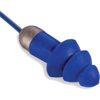 Rockets&reg; Metal Detectable Reusable Earplugs, Corded, One-Size, Bulk - Plastic Case, 27 NRR dB Waymarc Industries Inc