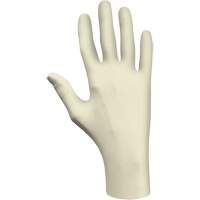 Gants jetables, Grand, Latex, 3 mils, Sans poudre, Naturel, Classe 2 Waymarc Industries Inc