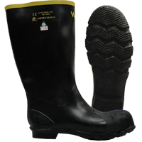 Handyman Boots, Natural Rubber, Steel Toe, Puncture Resistant Sole, Size 8 SDL893 | Waymarc Industries Inc