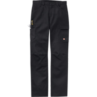 Performance Shop Pants, Canvas/Cotton/Polyester, Black, Size 30, 37 Inseam Waymarc Industries Inc