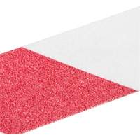 Ruban antid&eacute;rapant de premi&egrave;re qualit&eacute;, 2" x 60', Rouge & blanc Waymarc Industries Inc