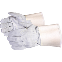 Endura&reg; Premium Cut-Resistant Fitters Gloves, Medium, Split Cowhide Palm Waymarc Industries Inc